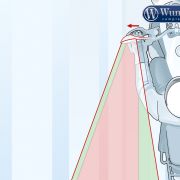 Асферичне дзеркало Wunderlich "SAFER-VIEW" на мотоцикл BMW R1250GS/R1250GS Adventure/R nineT/S1000XR, ліве 20141-414 2