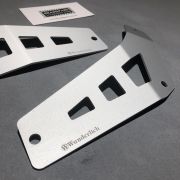 Алюминиевые защитные пластины Wunderlich на верхние дуги для BMW R1250GS Adv., серебро 41874-101 1