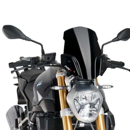 Вітрове скло Puig Sport для мотоцикла BMW R1200R/R1250R, чорне