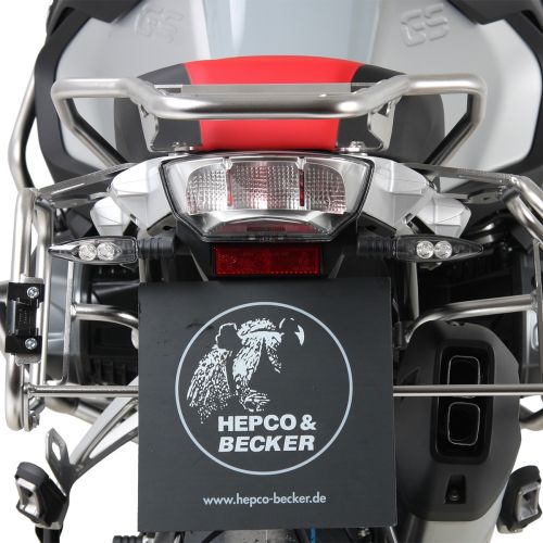 Комплект боковых кофров Hepco&Becker Xplorer Cutout для мотоцикла BMW R1250GS Adventure (2019-), черный