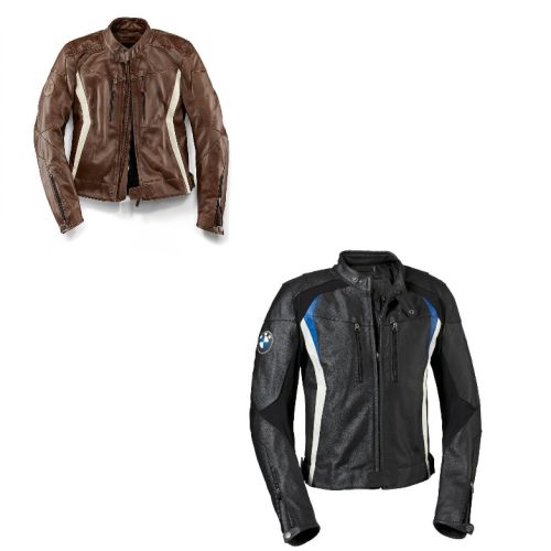 Мужская кожаная мотокуртка BMW Motorrad Men’s DoubleR Jacket, Brown