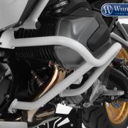 Защитные дуги нижние на мотоцикл BMW R1250GS / R1250R / R1250RS, Wunderlich белые 26442-204 2