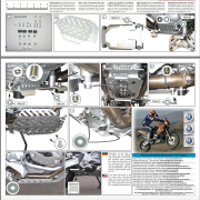 Защита двигателя Wunderlich Extreme HP2 - серебро 39610-001 2