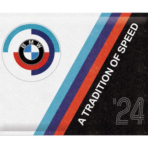 Металевий знак BMW Motorsport 40 x 30 см – Nostalgic Art