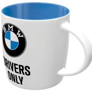 Эмалированная чашка BMW Drivers Only от Nostalgic Art 25320-530