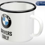 Эмалированная чашка BMW Drivers Only от Nostalgic Art 25320-530 