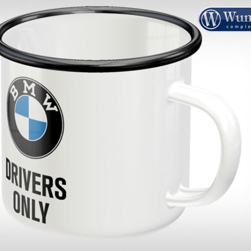 Емальована чашка BMW Drivers Only від Nostalgic Art