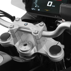 Проставки для поднятия руля на 25 мм черные Wunderlich ERGO на мотоцикл Ducati DesertX 70310-001