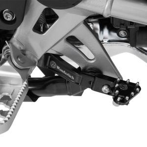 Расширитель рычага передач Wunderlich для BMW R1200GS LC/Adv LC/R1250GS/R nineT серебро 26230-001