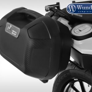 Комфортне мотосидіння для водія занижене -30 мм Wunderlich AKTIVKOMFORT чорно-червоне для мотоцикла Ducati Multistrada V4 71101-003