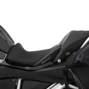 Низкое водительское сиденье на мотоцикл BMW R1200RT LC/R1250RT с подогревом, Wunderlich черное 30930-420 2
