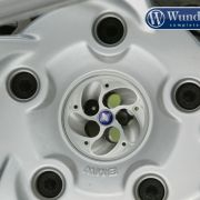 Крышки ступиц Wunderlich Tornado для BMW серебро 34120-001 2