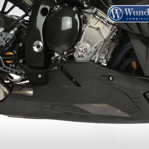 Карбоновый нижний обтекатель двигателя на мотоцикл BMW S1000R (2014 – 2016)