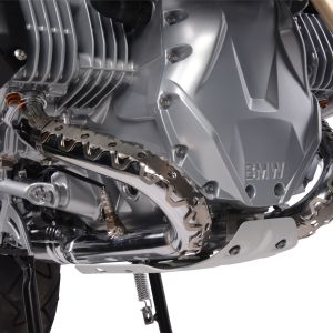 Защита двигателя левая сторона красная для мотоцикла Ducati DesertX (для монтажа с защитной планкой обтекателя) 70201-004