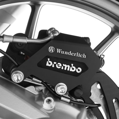Защита заднего тормозного суппорта черная Wunderlich для BMW R1200GS LC/R1250GS/R1200R/RS/RT