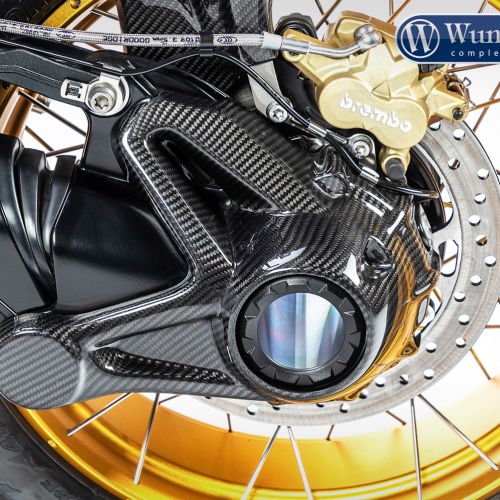 Защитная накладка карданного привода Wunderlich Ilmberger Carbon для BMW R1250GS / Adv (Монтаж с защитой от брызгов)