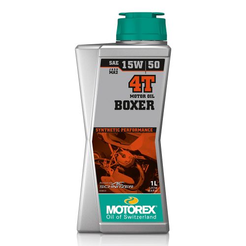 Моторное масло Boxer 4T SAE 15W/50 – 1000 мл MOTOREX