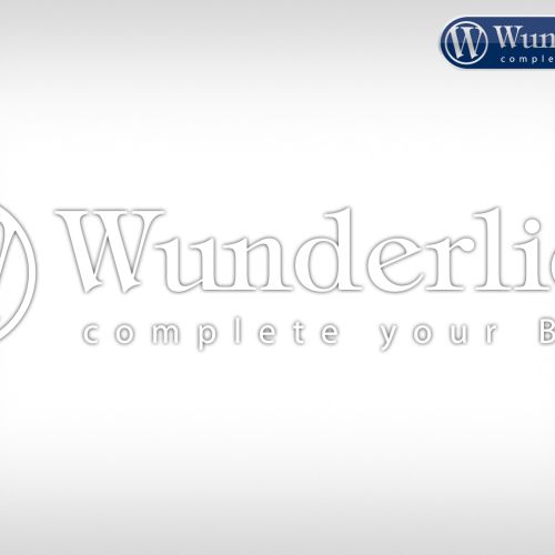 Наклейка Wunderlich – біла – 150 мм