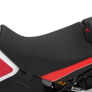 Комфортне мотосидіння для водія Wunderlich AKTIVKOMFORT чорно-червоне на мотоцикл Ducati DesertX 70100-003 4