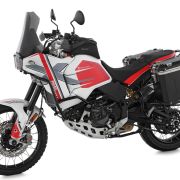 Комфортне мотосидіння для водія Wunderlich AKTIVKOMFORT чорно-червоне на мотоцикл Ducati DesertX 70100-003 10
