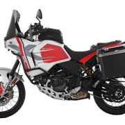 Комфортное мотосиденье для водителя заниженное -15 мм Wunderlich AKTIVKOMFORT черно-красное для мотоцикла Ducati DesertX 70101-003 8