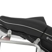 Комфортное пассажирское мотосиденье Wunderlich AKTIVKOMFORT на мотоцикл Ducati DesertX черное 70105-002 2