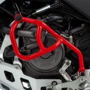 Защита двигателя левая сторона красная для мотоцикла Ducati DesertX (для монтажа без защитной планки обтекателя) 70200-004 