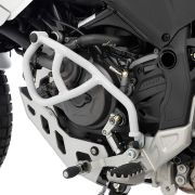 Защита двигателя левая сторона белая для мотоцикла Ducati DesertX (для монтажа без защитной планки обтекателя) 70200-008 4