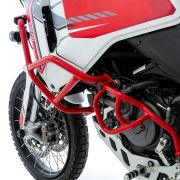 Защита двигателя левая сторона красная для мотоцикла Ducati DesertX (для монтажа с защитной планкой обтекателя) 70201-004 4