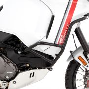 Комплект захисних дуг Wunderlich чорні на мотоциклі Ducati DesertX (у поєднанні зі стандартною захисною пластиною двигуна Ducati) 70210-102 2