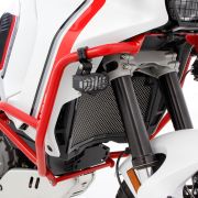 Комплект защитных дуг Wunderlich красные на мотоцикл Ducati DesertX  (в сочетании со стандартной защитной пластиной двигателя Ducati) 70210-104 4