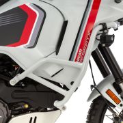Комплект защитных дуг Wunderlich белые на мотоцикл Ducati DesertX  (в сочетании со стандартной защитной пластиной двигателя Ducati) 70210-108 6