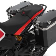 Комплект черных боковых кофров Wunderlich EXTREME - slimline - без цилиндра замка на мотоцикл Ducati Multistrada V4/Multistrada V4 Pikes Peak/Multistrada V4 S/Multistrada V4 Rally/DesertX 70610-102 