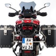 Комплект черных боковых кофров Wunderlich EXTREME - slimline - без цилиндра замка на мотоцикл Ducati Multistrada V4/Multistrada V4 Pikes Peak/Multistrada V4 S/Multistrada V4 Rally/DesertX 70610-102 5