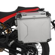 Комплект серебристых боковых кофров Wunderlich EXTREME на мотоцикл Ducati Multistrada V4/Multistrada V4 Pikes Peak/Multistrada V4 S/Multistrada V4 Rally/DesertX 70610-200 4