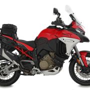 Комфортне мотосидіння для водія занижене -30 мм Wunderlich AKTIVKOMFORT чорно-червоне для мотоцикла Ducati Multistrada V4 71101-003 4