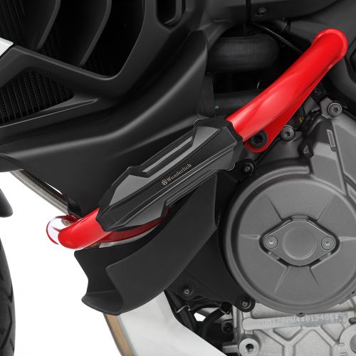 Захисні дуги двигуна червоні Wunderlich на мотоцикл Ducati Multistrada V4/Multistrada V4