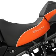 Комфортное мотосиденье для водителя Wunderlich AKTIVKOMFORT на мотоцикл Harley-Davidson Pan America 1250, черно-оранжевое 90100-003 6