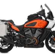 Комфортное мотосиденье для водителя Wunderlich AKTIVKOMFORT на мотоцикл Harley-Davidson Pan America 1250, черно-оранжевое 90100-003 5