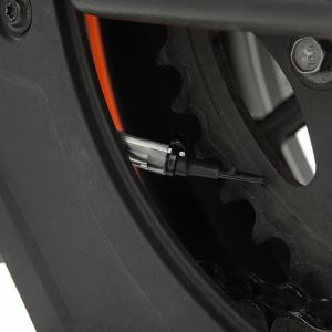 Защита заднего тормозного суппорта черная Wunderlich для BMW R1200GS LC/R1250GS/R1200R/RS/RT 41990-102