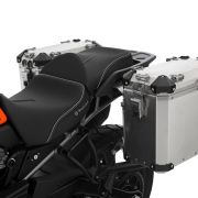 Комплект серебрыстых боковых кофров Wunderlich EXTREME - slimline - без цилиндра замка на мотоцикл Harley-Davidson Pan America 1250 90610-100 4