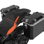 Комплект черных боковых кофров Wunderlich EXTREME - slimline - без цилиндра замка на мотоцикл Harley-Davidson Pan America 1250 90610-102 4