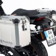 Комплект серебрыстых боковых кофров Wunderlich EXTREME - standart - без цилиндра замка на мотоцикл Harley-Davidson Pan America 1250 90610-200 