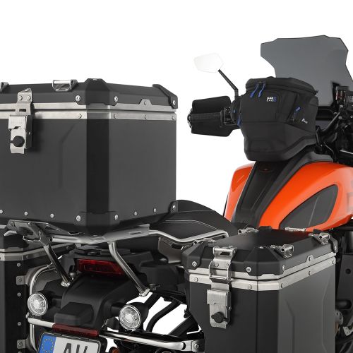Топкейс чорний Wunderlich EXTREME – standart – без циліндра замка на мотоцикл Harley-Davidson Pan America 1250
