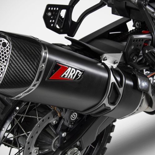 Глушитель ZARD Slip-On на мотоцикл Harley-Davidson Pan America 1250 с карбоновым покрытием