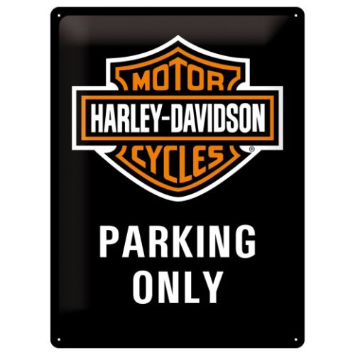 Металлическая табличка Harley Davidson Parking Only 30 x 40 см