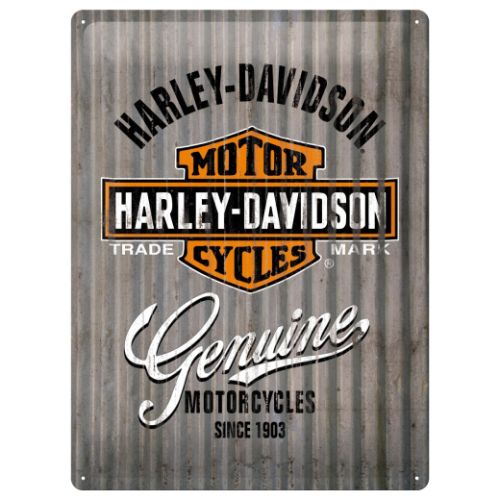 Металлическая табличка Harley Davidson 30 x 40 см