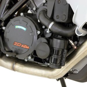Защита двигателя левая сторона красная для мотоцикла Ducati DesertX (для монтажа без защитной планки обтекателя) 70200-004
