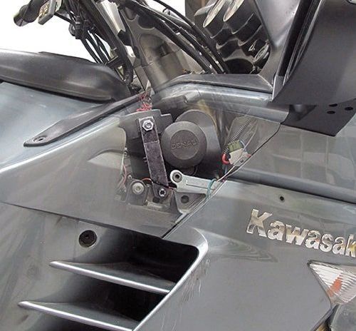 Кронштейн кріплення компактного сигналу DENALI SoundBomb на мотоцикл Kawasaki Concours 1400 та GTR1400 ’08-’20 (rev00)