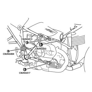 Карбоновый боковой обтекатель на мотоцикл BMW HP4/S1000 RR (2012 - 2014), левая сторона 36150-201